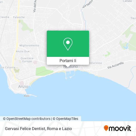 Mappa Gervasi Felice Dentist