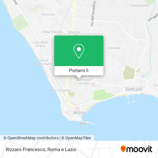 Mappa Rizzaro Francesco