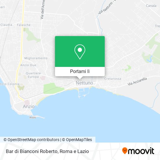 Mappa Bar di Bianconi Roberto