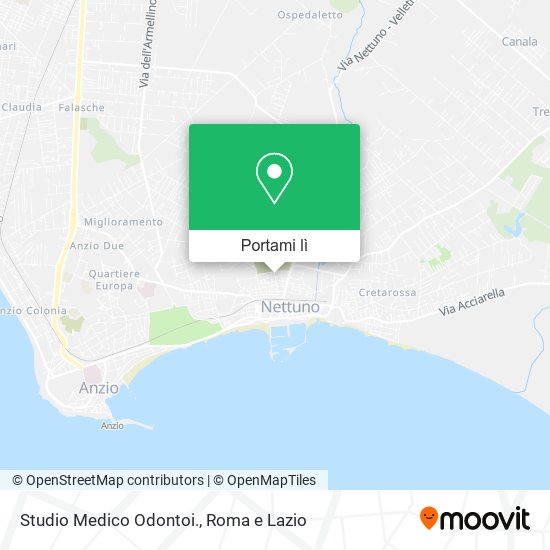 Mappa Studio Medico Odontoi.