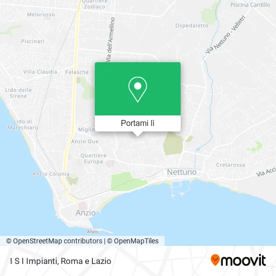 Mappa I S I Impianti