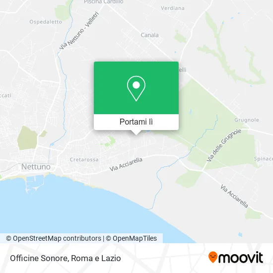 Mappa Officine Sonore