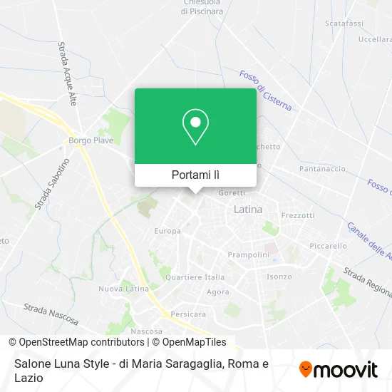 Mappa Salone Luna Style - di Maria Saragaglia