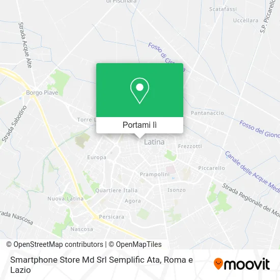 Mappa Smartphone Store Md Srl Semplific Ata