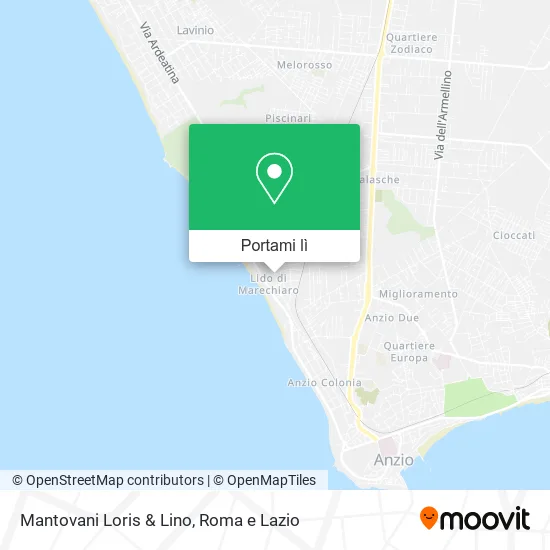 Mappa Mantovani Loris & Lino