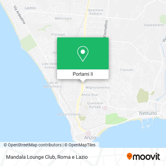 Mappa Mandala Lounge Club