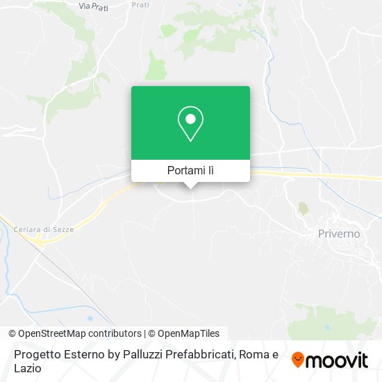 Mappa Progetto Esterno by Palluzzi Prefabbricati