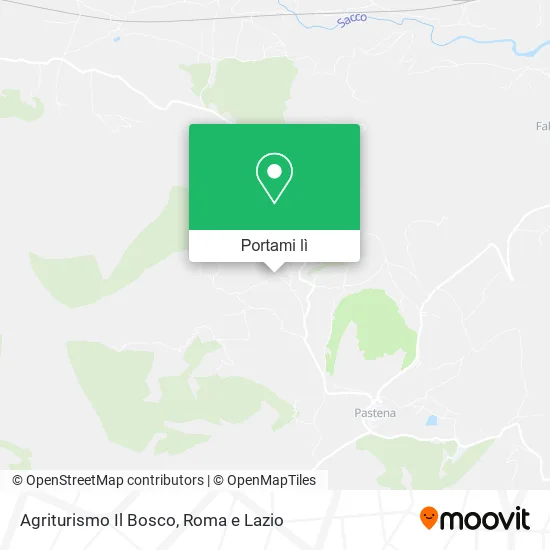 Mappa Agriturismo Il Bosco