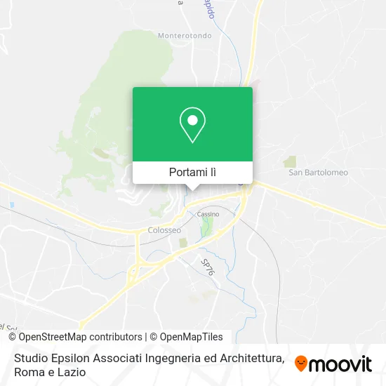 Mappa Studio Epsilon Associati Ingegneria ed Architettura