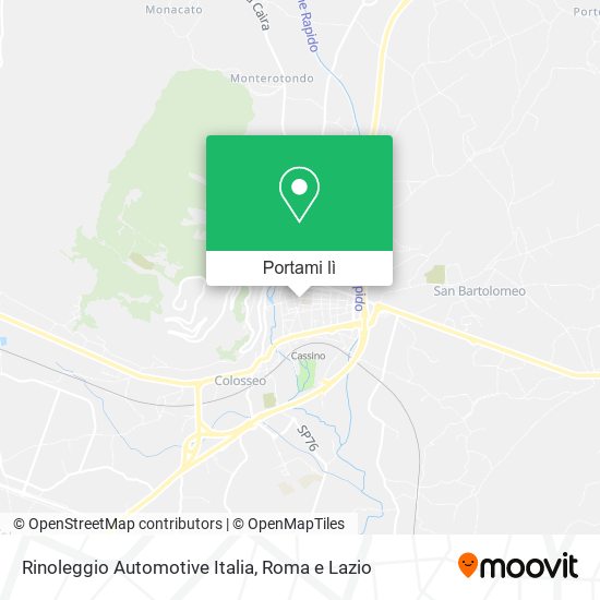 Mappa Rinoleggio Automotive Italia