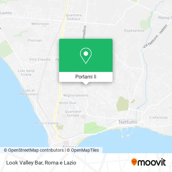 Mappa Look Valley Bar