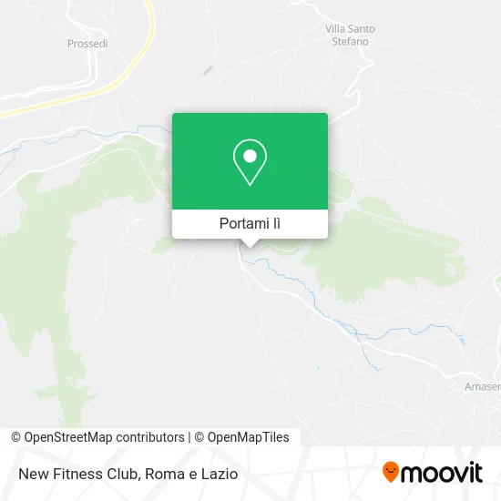 Mappa New Fitness Club