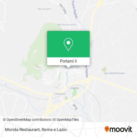 Mappa Morida Restaurant