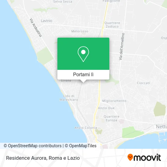 Mappa Residence Aurora