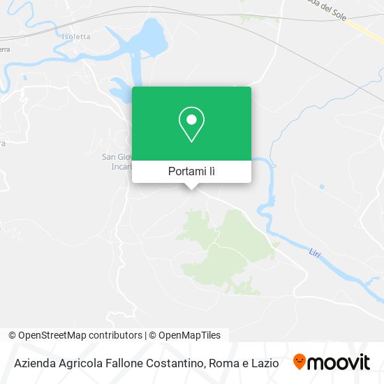 Mappa Azienda Agricola Fallone Costantino