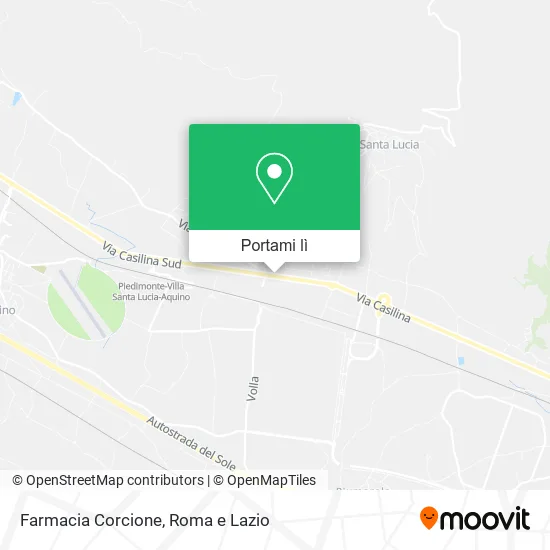 Mappa Farmacia Corcione