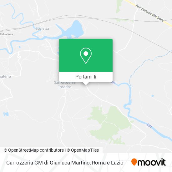 Mappa Carrozzeria GM di Gianluca Martino
