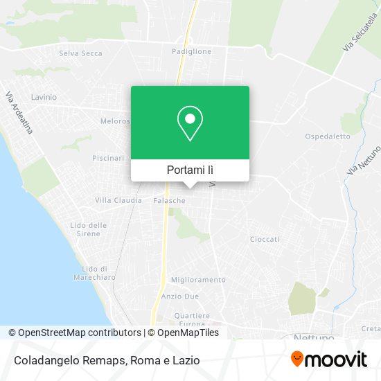 Mappa Coladangelo Remaps