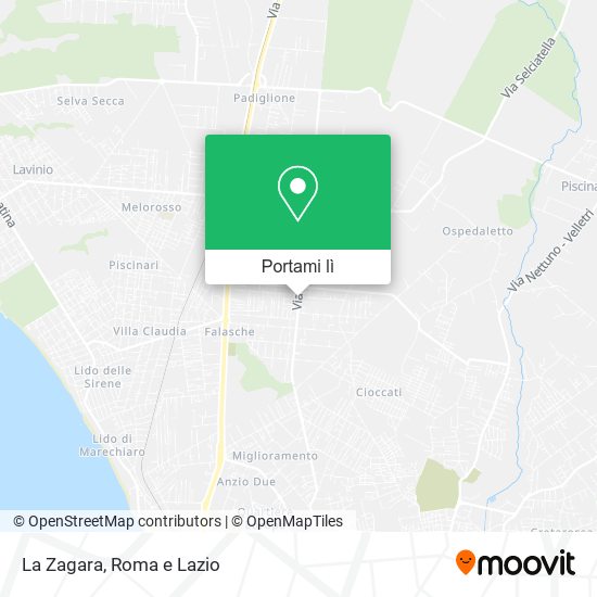 Mappa La Zagara