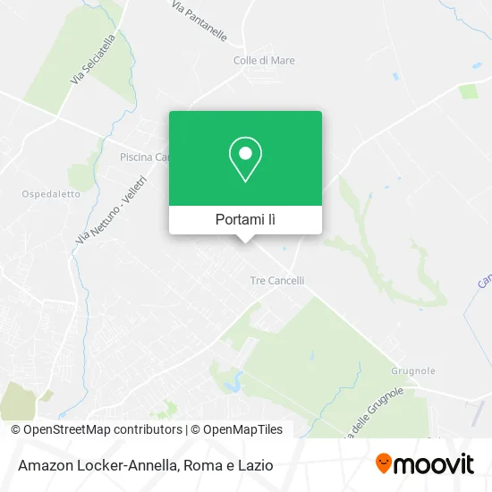 Mappa Amazon Locker-Annella