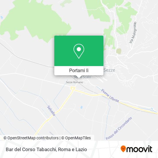 Mappa Bar del Corso Tabacchi
