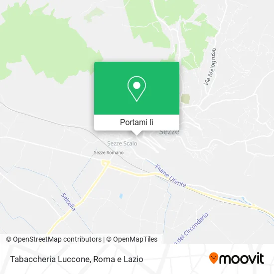 Mappa Tabaccheria Luccone