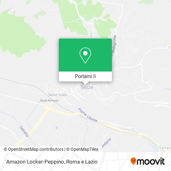 Mappa Amazon Locker-Peppino