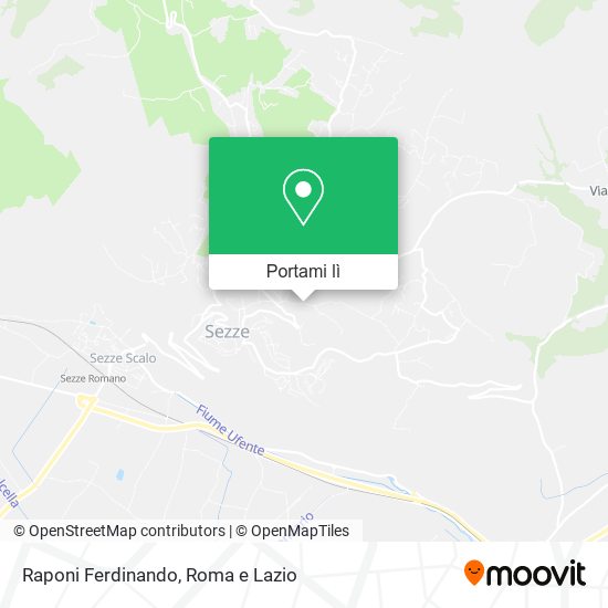 Mappa Raponi Ferdinando