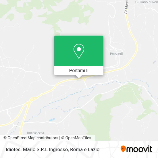 Mappa Idiotesi Mario S.R.L Ingrosso