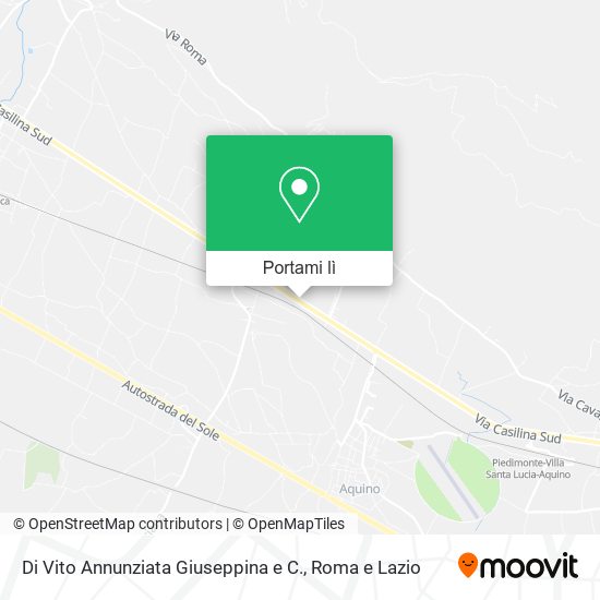 Mappa Di Vito Annunziata Giuseppina e C.