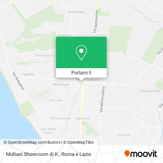 Mappa Multani Showroom di K.