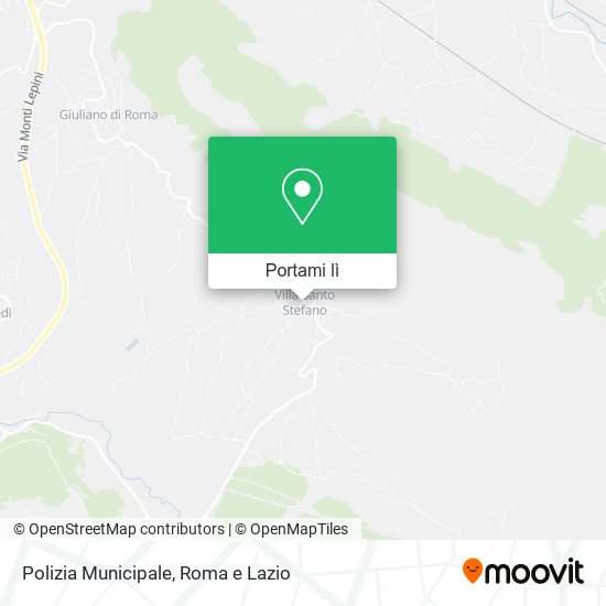 Mappa Polizia Municipale