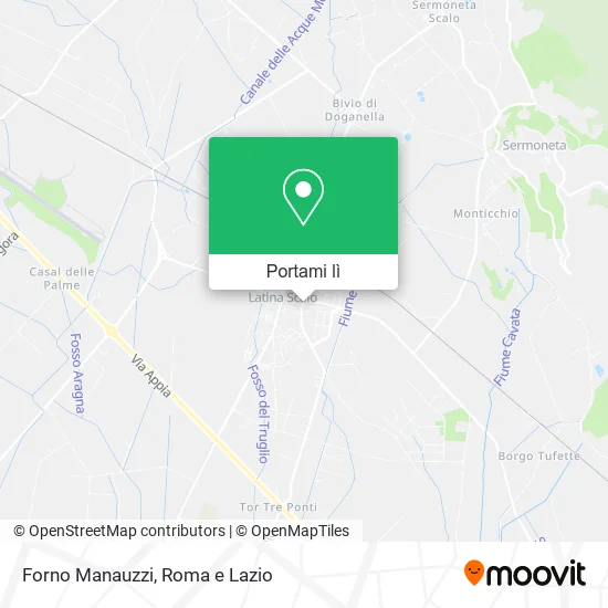 Mappa Forno Manauzzi