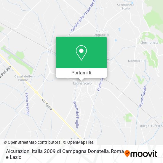 Mappa Aicurazioni Italia 2009 di Campagna Donatella