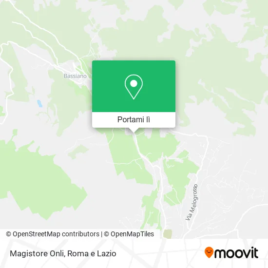 Mappa Magistore Onli