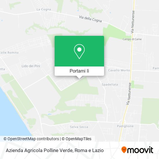 Mappa Azienda Agricola Polline Verde