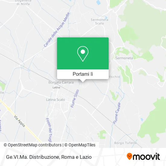 Mappa Ge.VI.Ma. Distribuzione