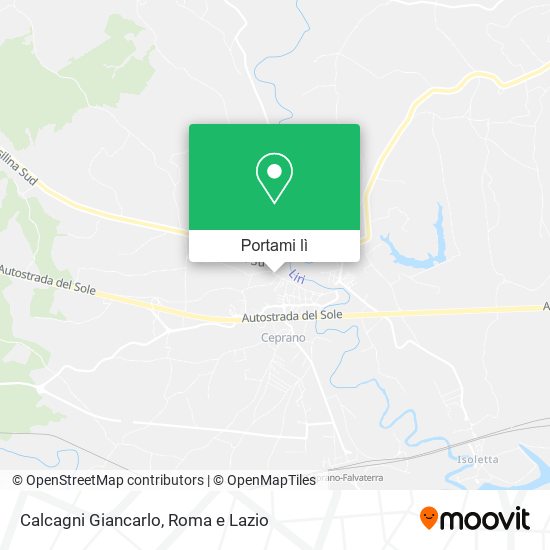 Mappa Calcagni Giancarlo