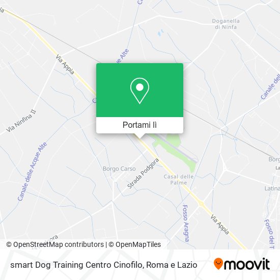 Mappa smart Dog Training Centro Cinofilo