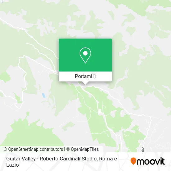 Mappa Guitar Valley - Roberto Cardinali Studio