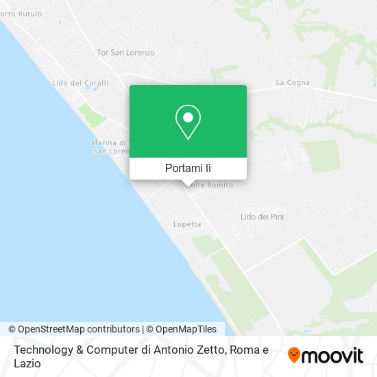 Mappa Technology & Computer di Antonio Zetto