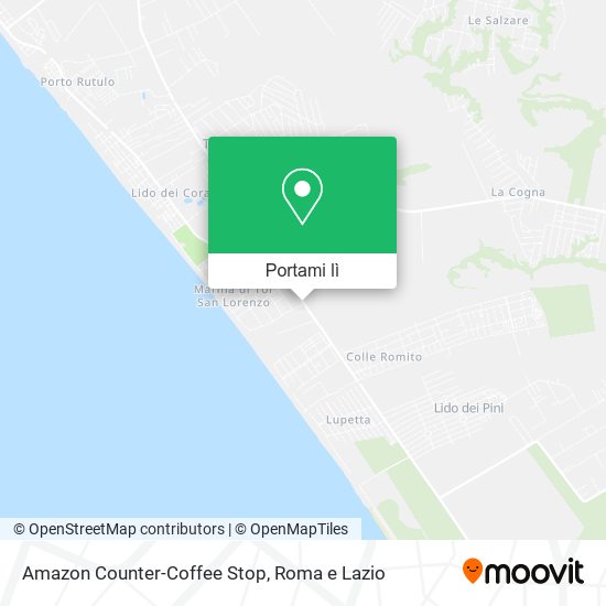 Mappa Amazon Counter-Coffee Stop