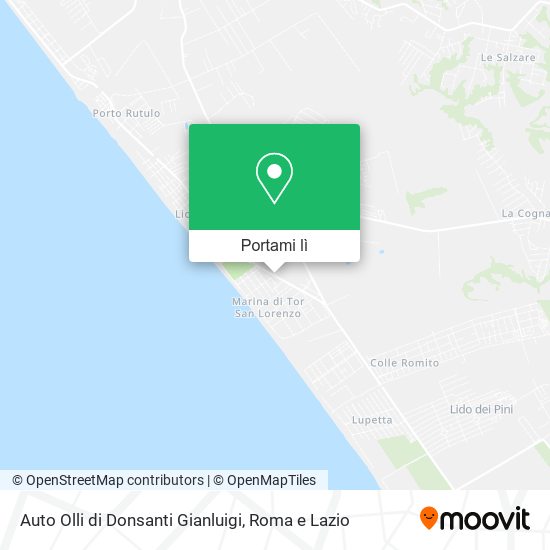 Mappa Auto Olli di Donsanti Gianluigi