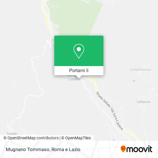 Mappa Mugnano Tommaso