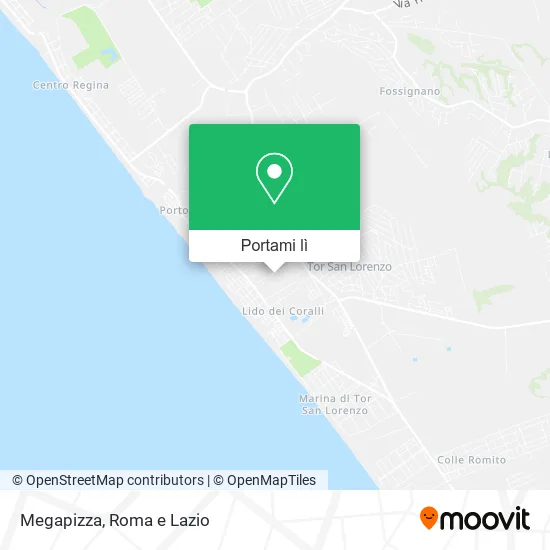 Mappa Megapizza