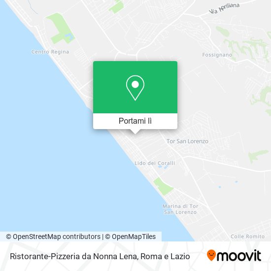 Mappa Ristorante-Pizzeria da Nonna Lena