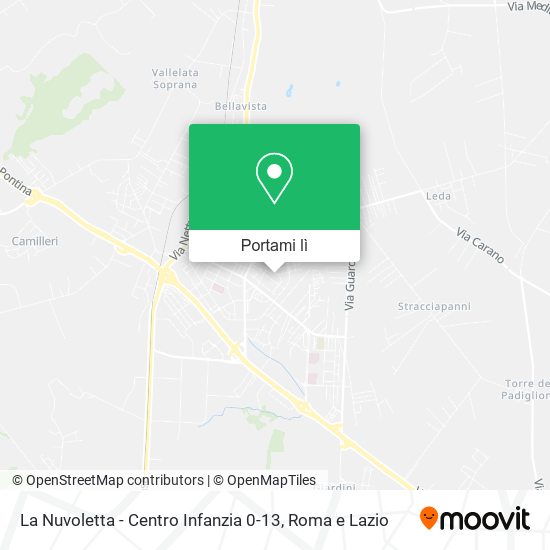 Mappa La Nuvoletta - Centro Infanzia 0-13