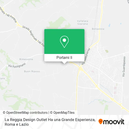 Mappa La Reggia Design Outlet Ha una Grande Esperienza