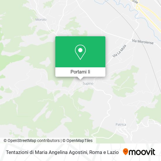 Mappa Tentazioni di Maria Angelina Agostini