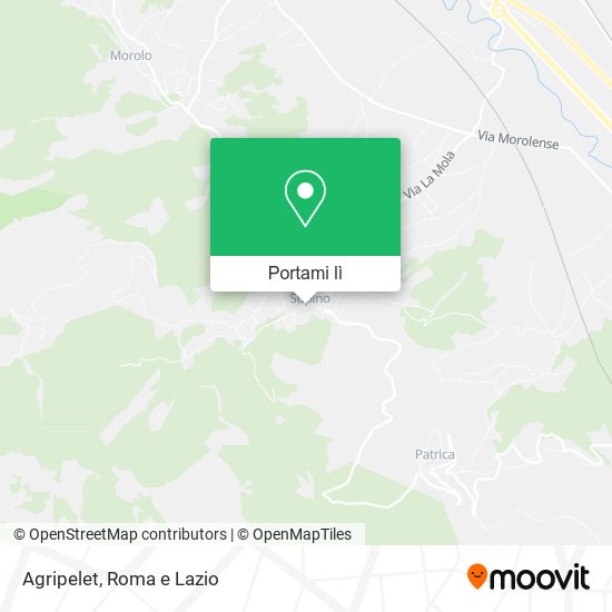 Mappa Agripelet